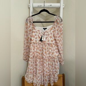 Floral Chiffon Dress